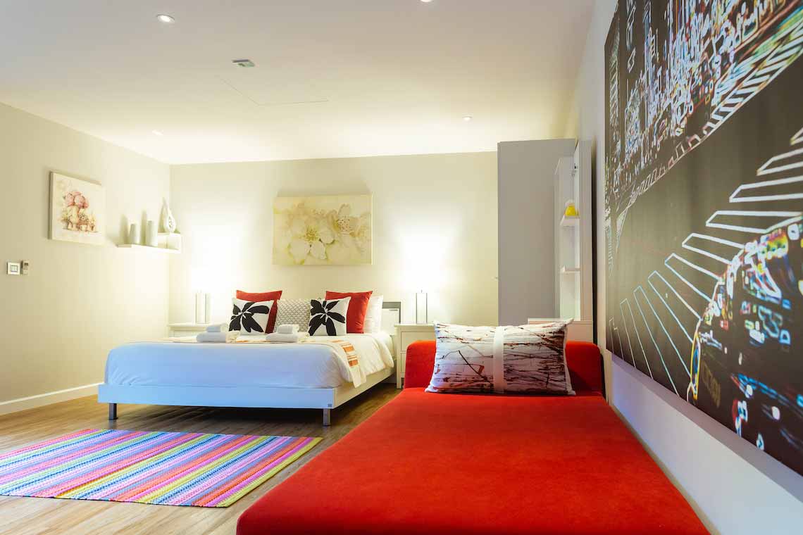La Colline Villa Suriyan bedroom twin